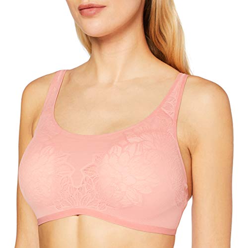 Triumph Damen Fit Smart P Ex T-Shirt BH, Rosa (Terracotta 00cn), 70C (Herstellergröße: 1) von Triumph