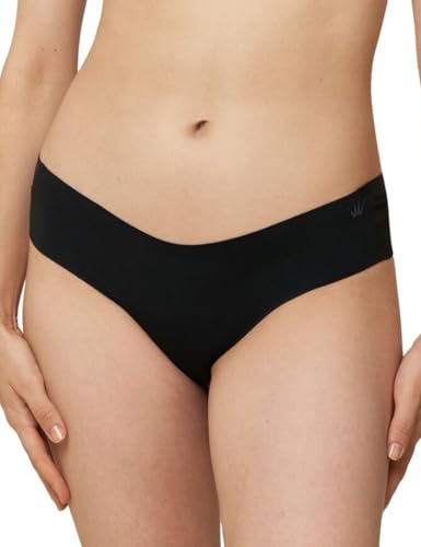 Triumph Damen Flex Smart Highleg Brazilian Ex Unterwäsche, Schwarz, L EU von Triumph