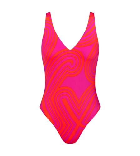 Triumph Damen Flex Smart Summer OP 08 pt One Piece Swimsuit, Brown - Dark Combination, 03 von Triumph