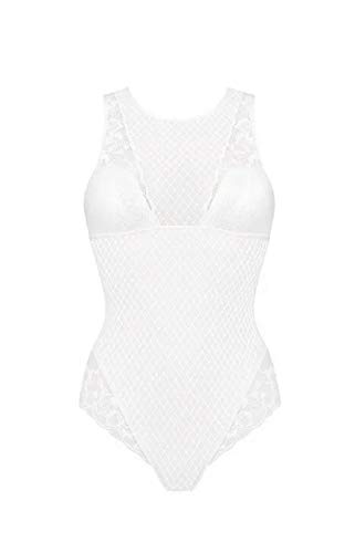 Triumph Damen Formender Body Magic Wire Lite Stringbod, Weiß (White 03), Gr. 44 von Triumph