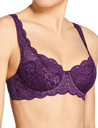 Triumph Damen Halbschalen BH Amourette 300 WHP, Violett (Plum Purple-3651), 80C von Triumph