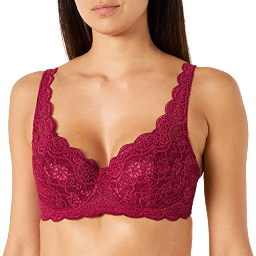 Triumph Damen Halbschalen BH Amourette 300 WHP, Violett (Ruby 6440), 75B von Triumph