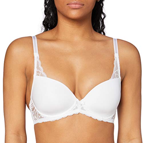 Triumph Damen Amourette Spotlight Whp X Schalen BH mit Bügel, Weiß, 80B EU von Triumph