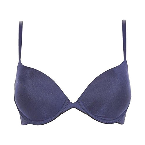 Triumph Damen Halbschalen BH Body Make-Up Shine WHP , Gr. 85E, Blau (SKYLINE (BY)) von Triumph