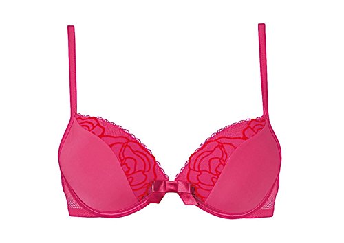 Triumph Damen Halbschalen BH Heart and Flower Spot WHP , Gr. 80B, Rot (GUAVA (OB)) von Triumph