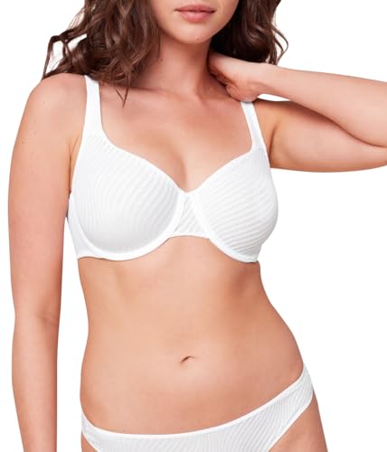 Triumph Damen Harmony Spotlight W01 Bra, Weiß, 90C EU von Triumph
