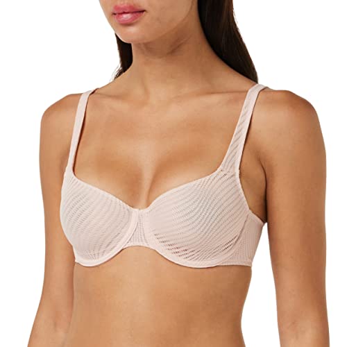 Triumph Damen Harmony Spotlight W01 Minimizer Bra, Fig Pink, 70D EU von Triumph