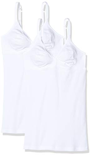 Triumph Damen Katia Basic BV X 2P DE Unterhemd, Weiß (White 0003), (Herstellergröße: 90C) von Triumph