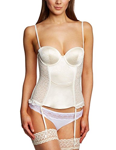 Triumph Damen Korsage Divine Essence Corsage , Gr. 80E, Elfenbein (BEIGE (1K)) von Triumph