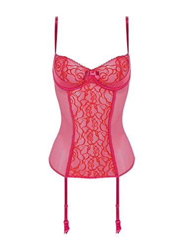 Triumph Damen Korsage Heart and Flower Spot CRS , Gr. 32 (80B), Rot (GUAVA (OB)) von Triumph