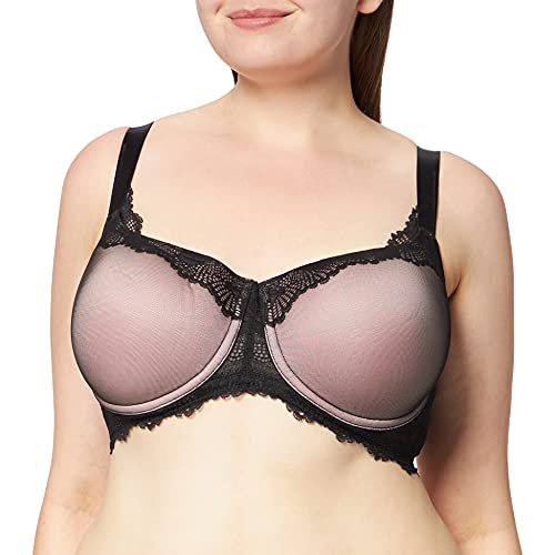 Triumph Damen Lace Spotlight WHP 01 Halbschalen BH, Schwarz (Black 0004), (Herstellergröße: 85E) von Triumph