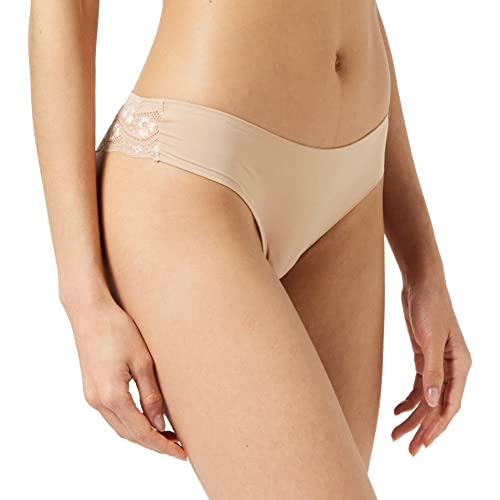 Triumph Damen Lovely Micro Brazilian String Briefs, SMOOTH SKIN, M von Triumph