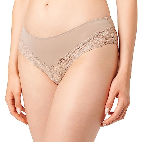 Triumph Damen Lovely Micro Hipster Briefs, Cafe Latte, XS EU von Triumph