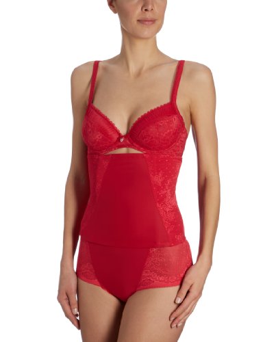 Triumph Damen Miederhose, Cool Sensation Waistsl , Gr. 42, Rot (MARS RED (42)) von Triumph