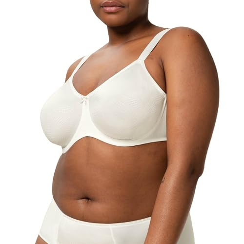 Triumph Essential Minimizer W X BH, Elfenbein, reduziert das Brustvolumen optisch um eine Cup-Größe, Elfenbein (VANILLE GT), 80D von Triumph