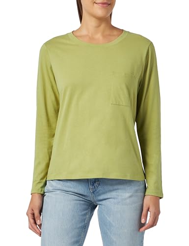 Triumph Damen Mix & Match Lsl Chest Pocket 04 Pajama Top, Warm Olive, 40 EU von Triumph