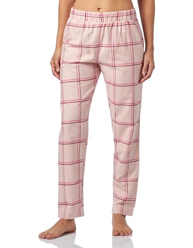 Triumph Damen Mix & Match Tapered Trouser Flannel 01 X Pajama Bottom, Pink - Light Combination, 40 EU von Triumph