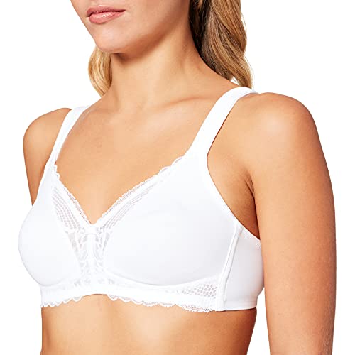 Triumph Damen Modern Lace+Cotton N BH, Weiß, 105D von Triumph