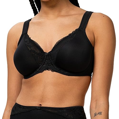 Triumph - Modern Lace + Cotton W - Bügel-BH (95B Schwarz) von Triumph