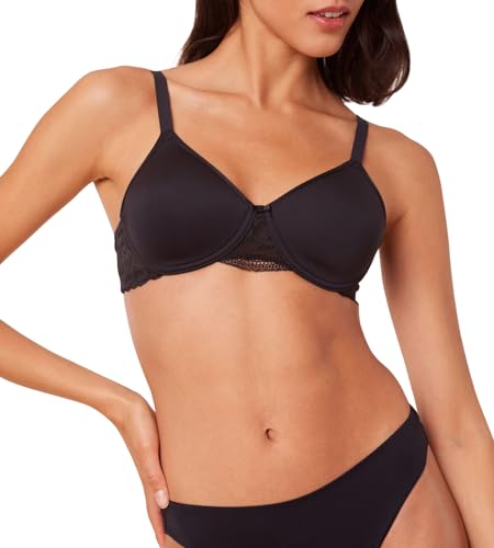 Triumph Damen Modern Lace+Cotton WP EX Bra, SCHWARZ, 90B von Triumph