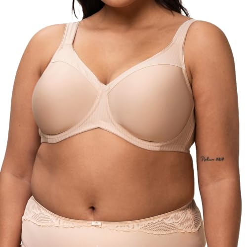 Triumph - Modern Soft & Cotton W01 - Minimizer-BH (85E Neutral Beige) von Triumph