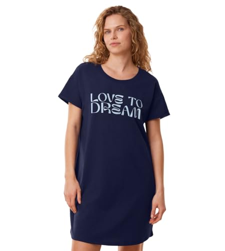 Triumph Damen Nightdresses NDK X, New Navy, 46 von Triumph