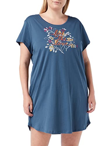 Triumph Damen Nightdresses Ndk 01 X Nachthemd, Smoky Blue, 38 EU von Triumph