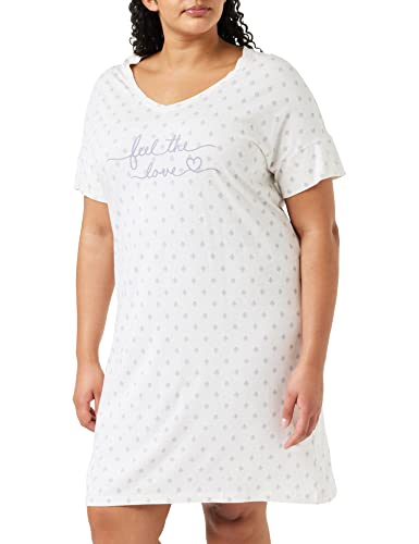 Triumph Damen Nightdresses Ndk Ssl 10 Co/Md Nachthemd, Skin - Dark Combination, 40 EU von Triumph