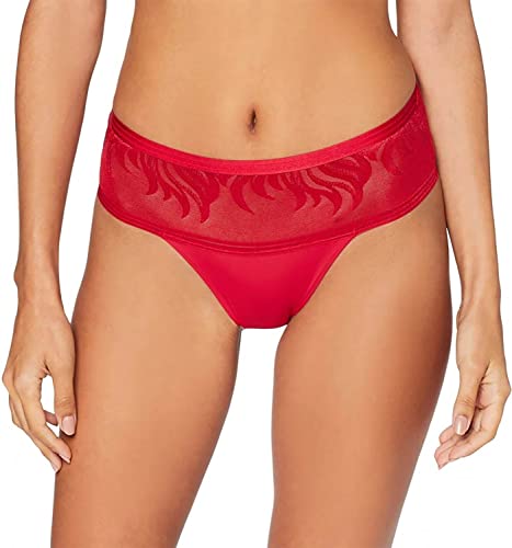 Triumph Damen Palm Spotlight Hipster EX String, Rot (Mars Red 0042), (Herstellergröße: 36) von Triumph