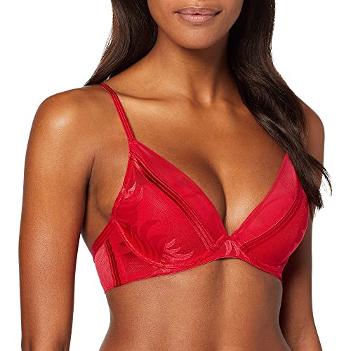 Triumph Damen Palm Spotlight WP EX Vollschalen BH, Rot (Mars Red 0042), 70A(Herstellergröße: 70) von Triumph