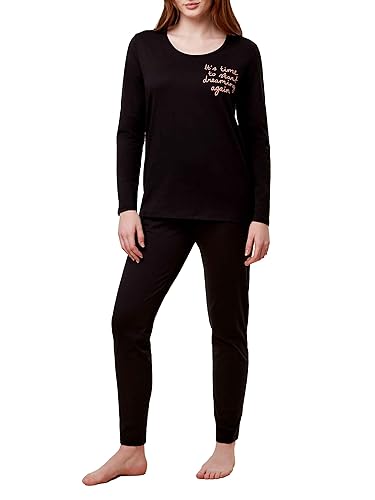 Triumph Damen Pk 03 Lsl X Pajama Set, Schwarz, 38 EU von Triumph