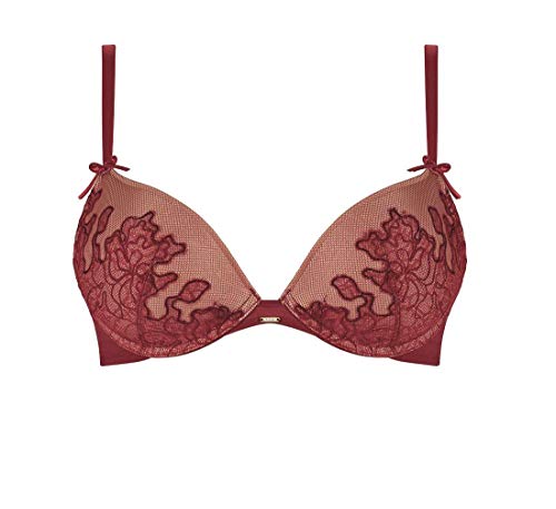 Triumph Damen Push-Up BH Alluring Essence WHU, Gr. 75C, Rot (PAPRIKA RED 02) von Triumph