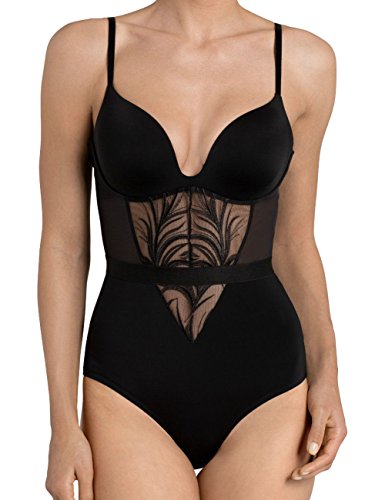 Triumph Damen Push-Up Miederkleid Enchant Mag Boost BSMWHU, Gr. 75B, Schwarz (BLACK 04) von Triumph