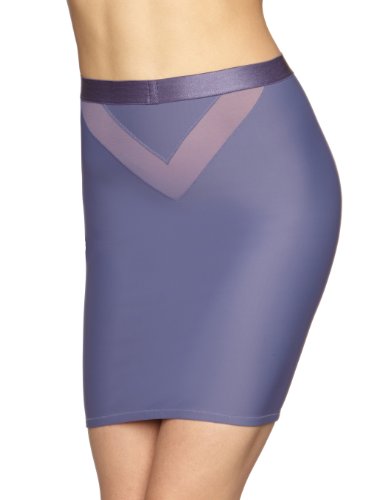 Triumph Damen Rock (knielang) Amazing Sensation Skirt , Gr. 40, Blau (PORCELAIN BLUE (LM)) von Triumph