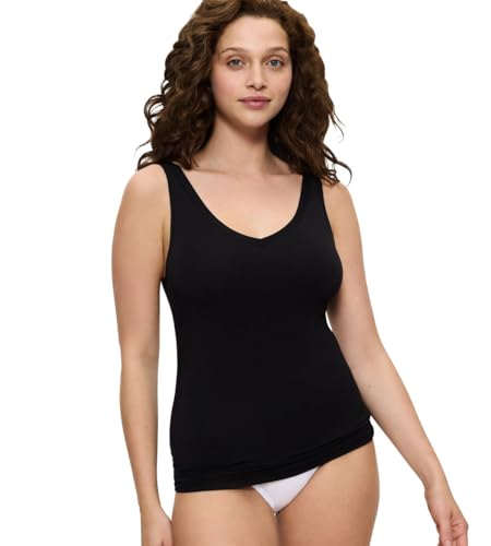 Triumph Damen Sense of Modal Tank Top Undershirt, Schwarz, L EU von Triumph
