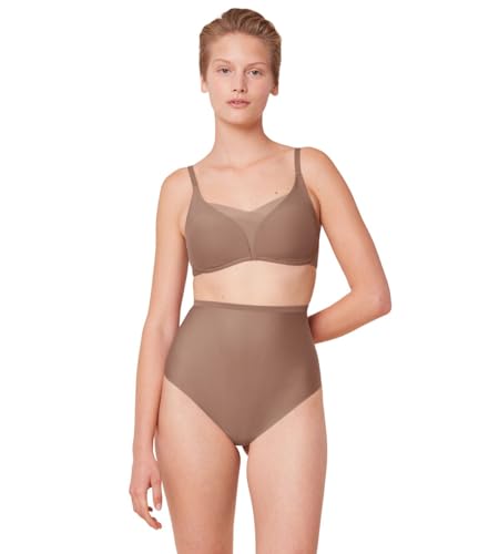 Triumph Damen Shape Smart Highwaist String, Toasted Almond, S von Triumph