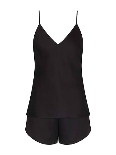 Triumph Damen Silky Sensuality Psw X Pajama Set, Schwarz, 36 EU von Triumph