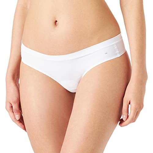 Triumph Damen Smart Micro Brazilian String Ex Unterw sche, Weiß, Einheitsgröße EU von Triumph
