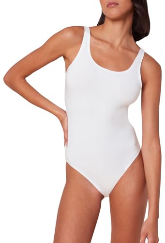 Triumph Damen Smart Natural BS Bodysuits, Weiss, 1 von Triumph
