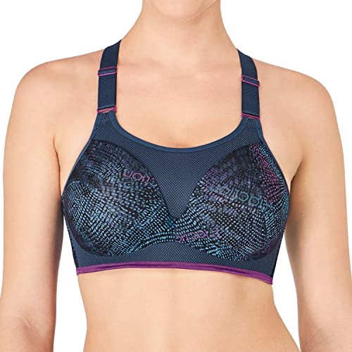 Triumph Damen Sport-BH Triaction Magic Motion Pro MWP, Mehrfarbig (Green-Dark Combination M010), Gr. 70D von Triumph