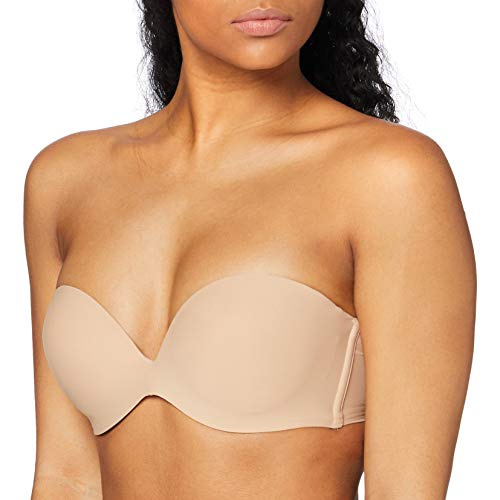 Triumph Everyday Stepy Soft Vollschalen BH – Trägerloser Push-up-BH mit inneren Silikonbändchen und niedriger Körbchenmitte – Smooth Skin von Triumph