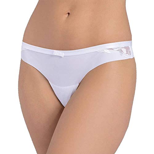 Triumph Damen String Sexy Angel Spotlight STR, Elfenbein (Silk White GZ), Gr. 42 von Triumph