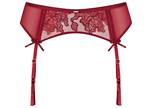 Triumph Damen Strumpfhalter Alluring Essence S, Gr. 48 (Herstellergröße: XL (48/50)), Rot (PAPRIKA RED 02) von Triumph