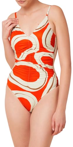 Triumph Damen Summer Allure OP 01 One Piece Swimsuit, ORANGE - Light Combination, 38C von Triumph