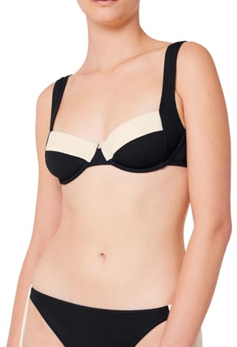 Triumph Damen Summer Glow W 02 sd Bikini top, SCHWARZ, 42C von Triumph