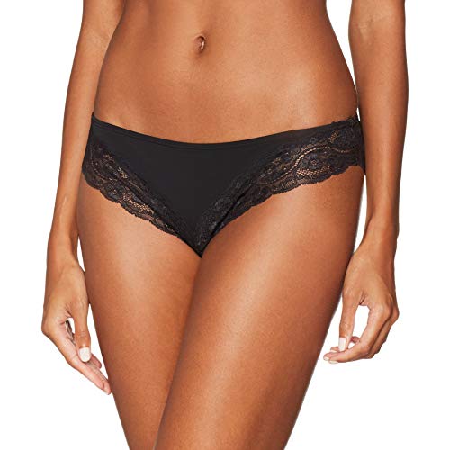 Triumph Damen Lovely Micro Tai Briefs, SCHWARZ, XL von Triumph