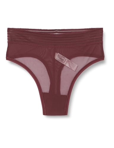 Triumph Damen Tempting Sheer Highwaist String Briefs, Decadent Chocolate, XL EU von Triumph