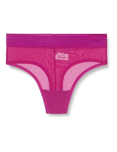 Triumph Damen Tempting Sheer Highwaist String Briefs, Violet, L EU von Triumph