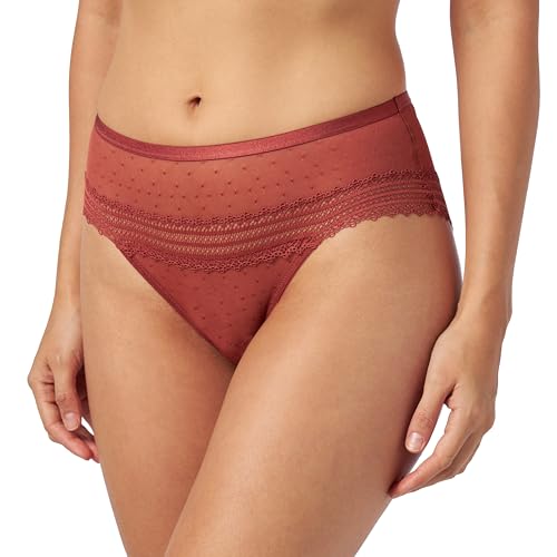 Triumph Damen Tempting Tulle_01 Maxi Briefs, Cinnabar, S EU von Triumph