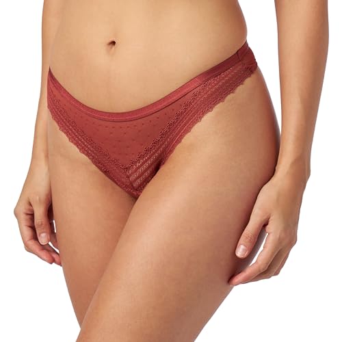 Triumph Damen Tempting Tulle_01 String Briefs, Cinnabar, M EU von Triumph